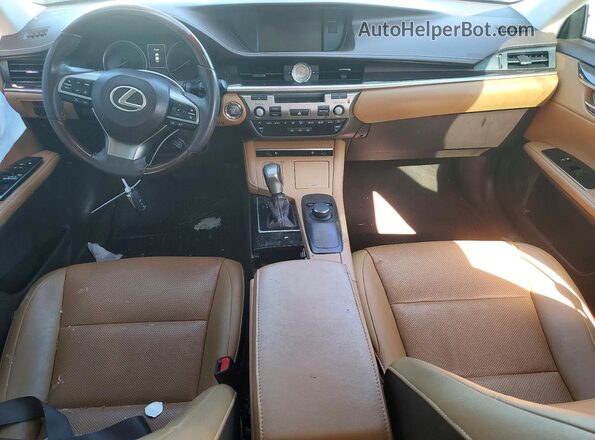 58ABK1GG5HU079539 2017 LEXUS ES Черный Вид панели приборов