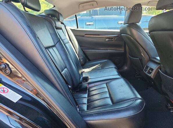 58ABK1GG5JU101951 2018 LEXUS ES Черный Вид задних сидений