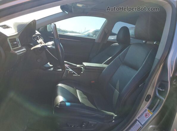 58ABK1GG6HU040653 2017 LEXUS ES Gold Front interior view