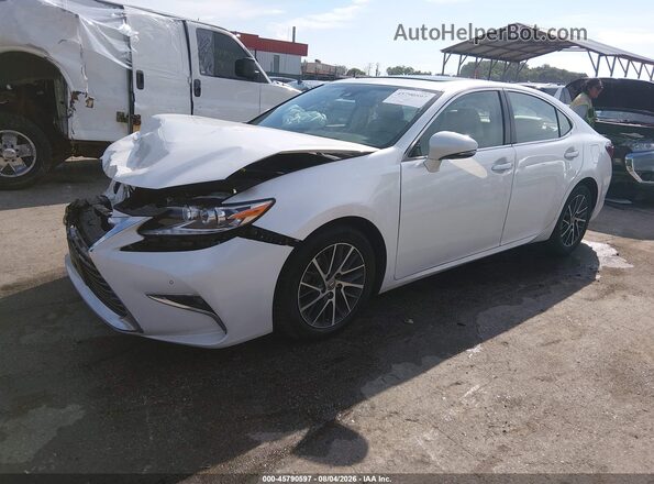 58ABK1GG6HU073958 2017 LEXUS ES 350 White წინა მარცხენა ხედი სამი მეოთხედიდან