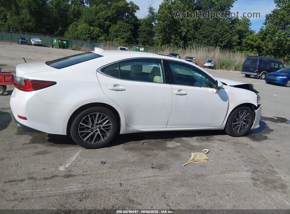 58ABK1GG6HU073958 2017 LEXUS ES 350 White უკანა სალონის ხედი
