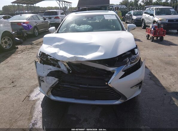 58ABK1GG6HU073958 2017 LEXUS ES 350 White ხელსაწყოთა პანელის ხედი