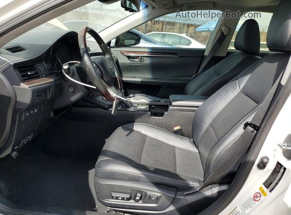 58ABK1GG7GU012438 2016 LEXUS ES Белый Вид салона спереди