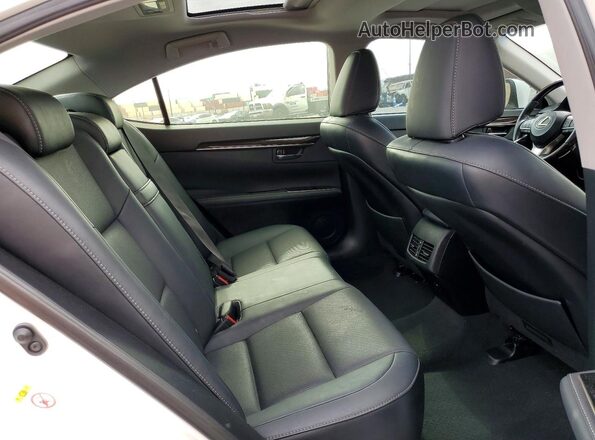 58ABK1GG7GU012438 2016 LEXUS ES Белый Вид задних сидений