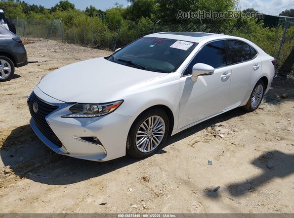 58ABK1GG7GU021642 2016 LEXUS ES 350 Белый Передняя левая четверть