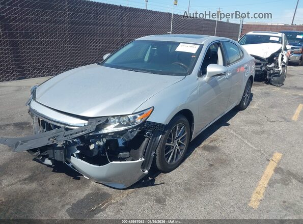 58ABK1GG7GU021673 2016 LEXUS ES 350 Silver წინა მარცხენა ხედი სამი მეოთხედიდან
