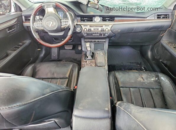58ABK1GG7GU035251 2016 LEXUS ES Серебряный Вид панели приборов