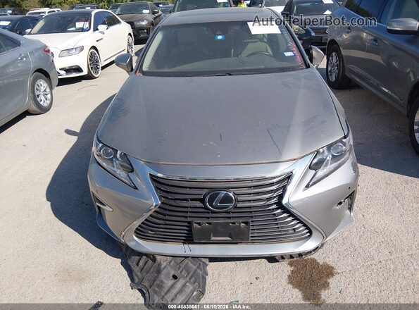58ABK1GG7HU054030 2017 LEXUS ES 350 Silver წინა პანელის ხედი