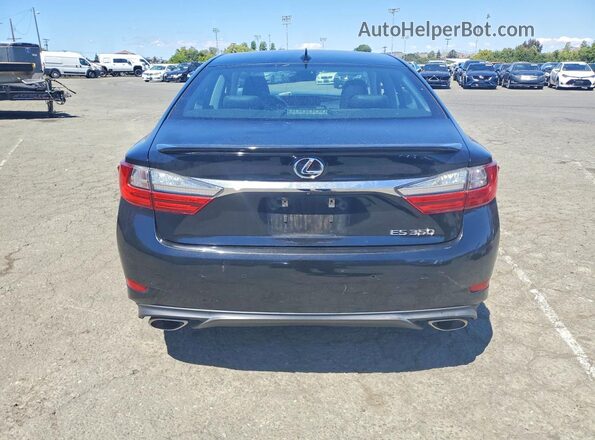 58ABK1GG7HU069708 2017 LEXUS ES Black Rear view