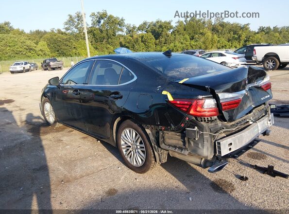 58ABK1GG7HU078828 2017 LEXUS ES 350 Black Trasero izquierdo
