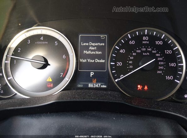 58ABK1GG7HU078828 2017 LEXUS ES 350 Black Vista de los asientos traseros