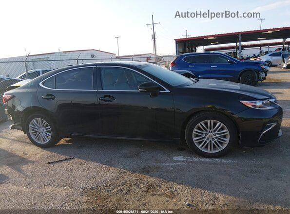 58ABK1GG7HU078828 2017 LEXUS ES 350 Black Vista interior de 360 grados