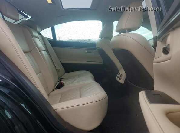 58ABK1GG8GU016255 2016 LEXUS ES Black Հետևի նստատեղերի տեսք