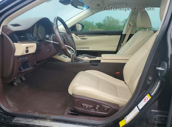 58ABK1GG8GU016255 2016 LEXUS ES Black Սալոնի դիմացի տեսք