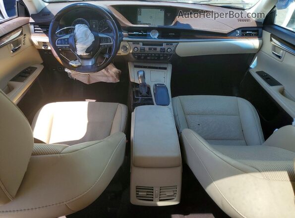 58ABK1GG8HU035986 2017 LEXUS ES White Vista del salpicadero