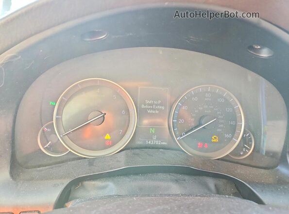 58ABK1GG8HU072598 2017 LEXUS ES Silver Instrument cluster view