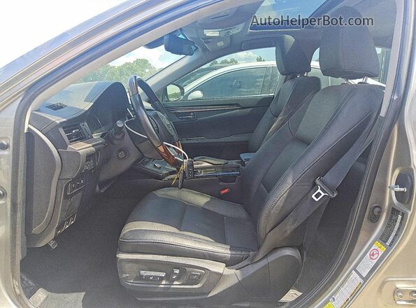58ABK1GG8HU077641 2017 LEXUS ES Gray Front interior view