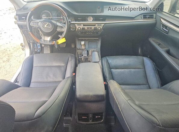 58ABK1GG8HU077641 2017 LEXUS ES Gray Dashboard view