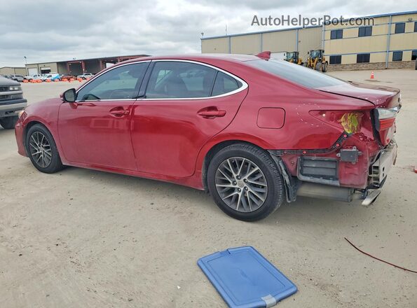58ABK1GG8JU105380 2018 LEXUS ES Red Rear left