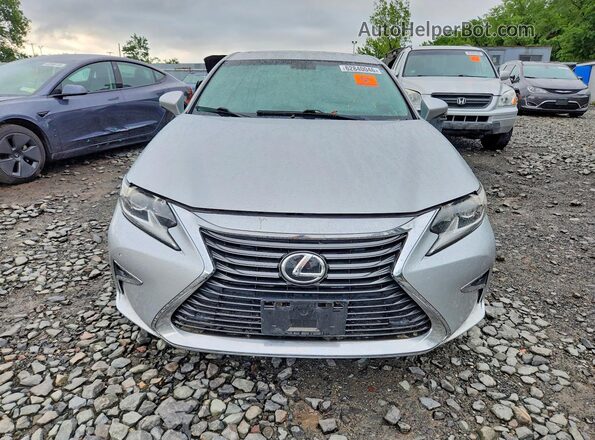 58ABK1GG9GU017396 2016 LEXUS ES Silver Widok z przodu