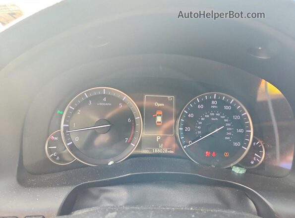 58ABK1GG9GU026227 2016 LEXUS ES Black Instrument cluster view