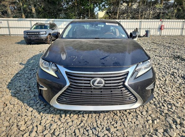 58ABK1GG9GU026227 2016 LEXUS ES Black Front view