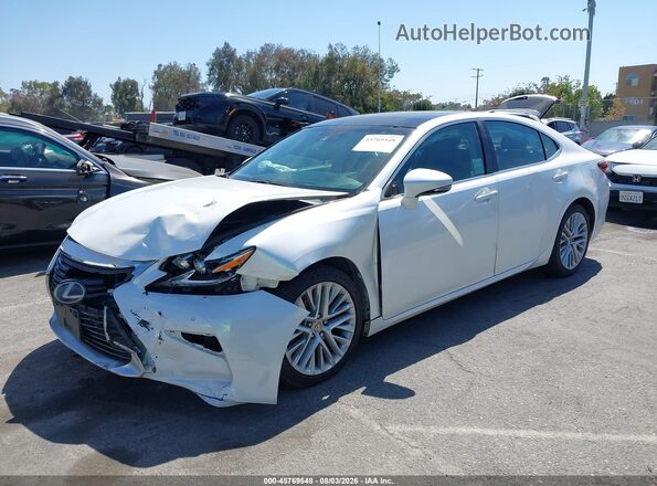 58ABK1GG9GU033713 2016 LEXUS ES 350 White Front left