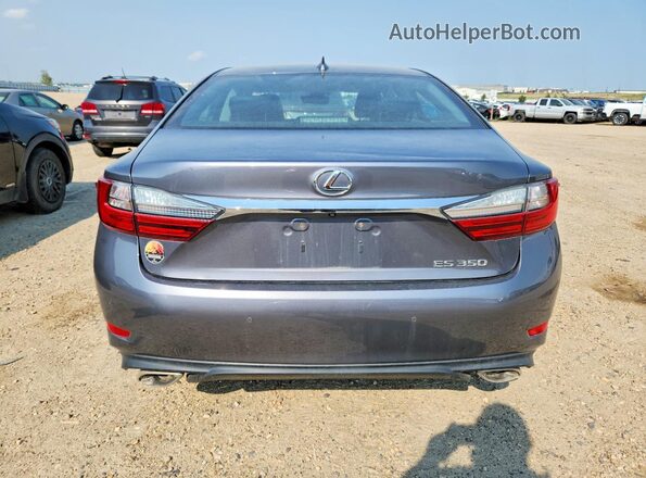 58ABK1GG9JU109499 2018 LEXUS ES Gray Widok z tyłu