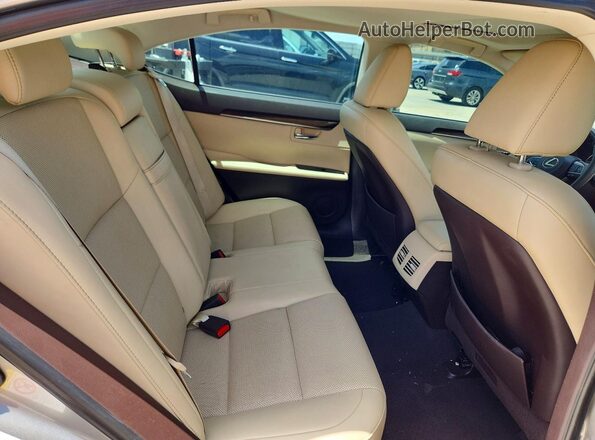 58ABK1GGXGU018203 2016 LEXUS ES Серый Вид задних сидений