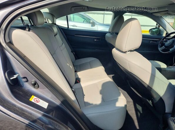 58ABK1GGXJU095774 2018 LEXUS ES Gray Вид задніх сидінь