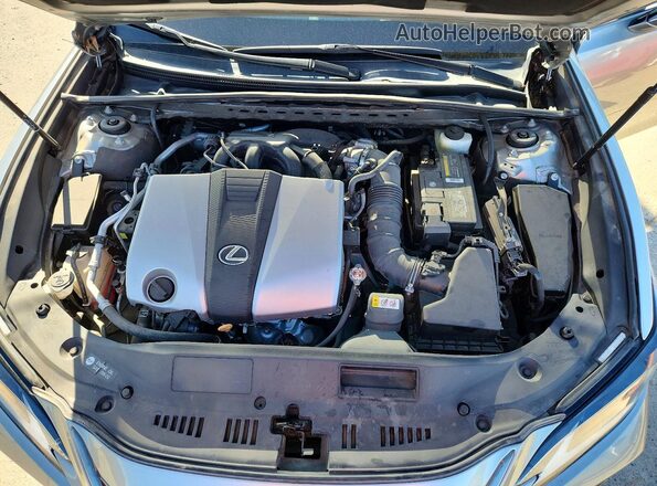 58ABZ1B10KU047250 2019 LEXUS ES Gray უკანა სალონის ხედი