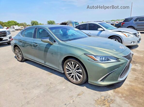 58ABZ1B11KU001796 2019 LEXUS ES Green Delantero derecho