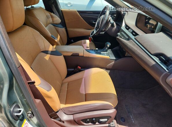 58ABZ1B11KU001796 2019 LEXUS ES Green Vista interior delantera