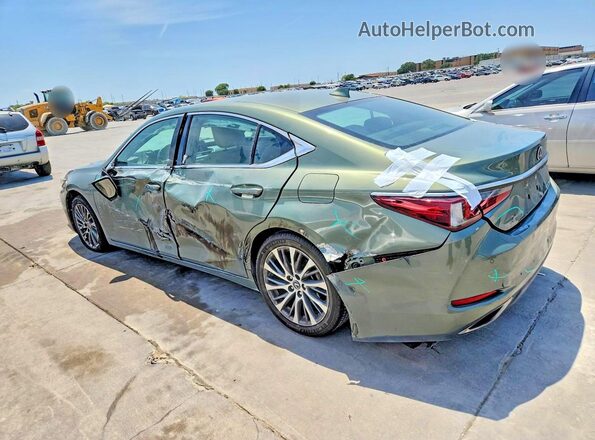 58ABZ1B11KU001796 2019 LEXUS ES Green Trasero izquierdo