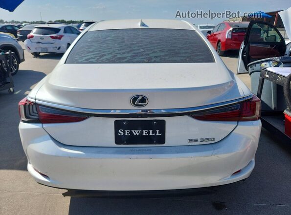 58ABZ1B11KU047645 2019 LEXUS ES White Widok z tyłu