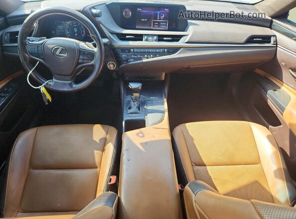58ABZ1B11KU047645 2019 LEXUS ES White Widok deski rozdzielczej