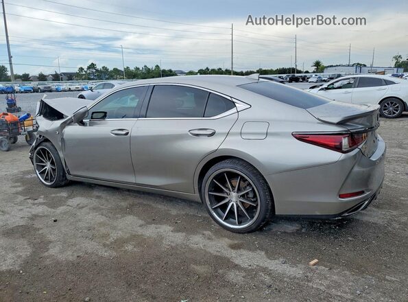 58ABZ1B12KU012693 2019 LEXUS ES Silver Rear left