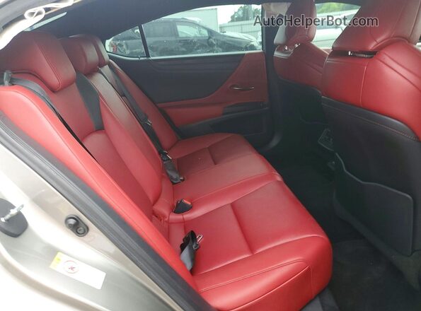 58ABZ1B12KU012693 2019 LEXUS ES Silver Rear seats view
