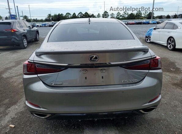 58ABZ1B12KU012693 2019 LEXUS ES Silver Rear view