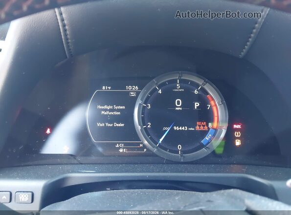 58ABZ1B12KU025444 2019 LEXUS ES 350 Black უკანა სავარძლების ხედი