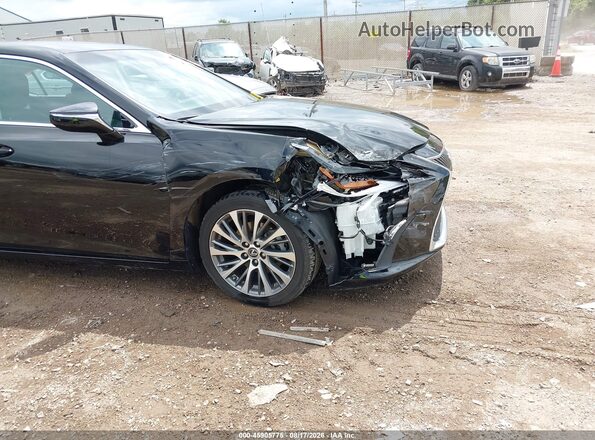 58ABZ1B13KU018423 2019 LEXUS ES 350 Black Դիմացի տեսք