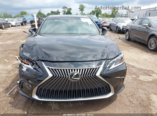 58ABZ1B13KU018423 2019 LEXUS ES 350 Black Սալոնի հետևի տեսք