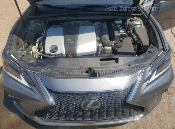 58ABZ1B13KU025274 2019 LEXUS ES Gray Vista interior trasera