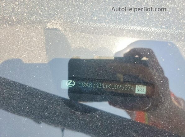58ABZ1B13KU025274 2019 LEXUS ES Gray Vista del compartimento del motor
