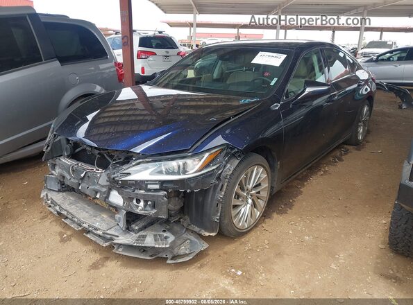 58ABZ1B13KU026294 2019 LEXUS ES 350 Blue Front left