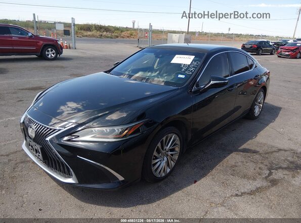 58ABZ1B13KU034945 2019 LEXUS ES 350 Black Przód lewy