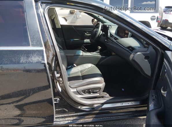 58ABZ1B13KU034945 2019 LEXUS ES 350 Black Widok wnętrza z przodu