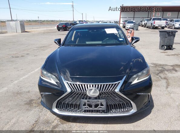 58ABZ1B13KU034945 2019 LEXUS ES 350 Black Widok z przodu