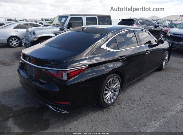 58ABZ1B13KU034945 2019 LEXUS ES 350 Black Tył prawy