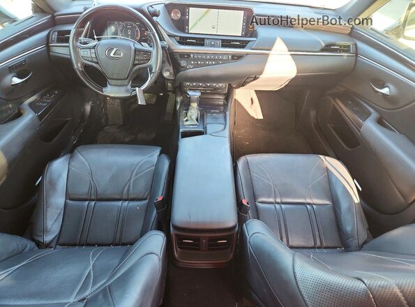 58ABZ1B13KU036968 2019 LEXUS ES White Dashboard view